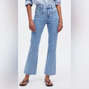 Madewell mid rise kick out crop Women's Jeans size 25